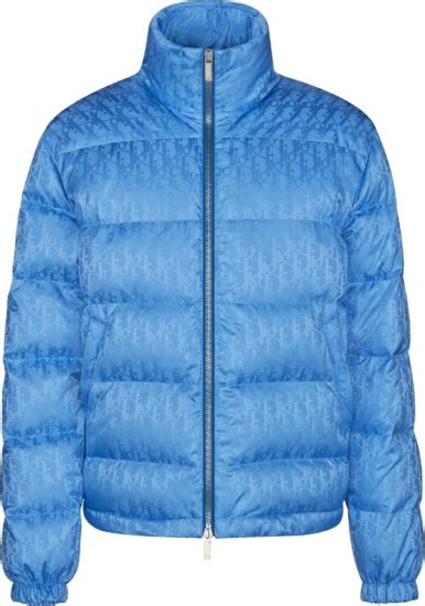 dior oblique jacket blue|Dior oblique puffer.